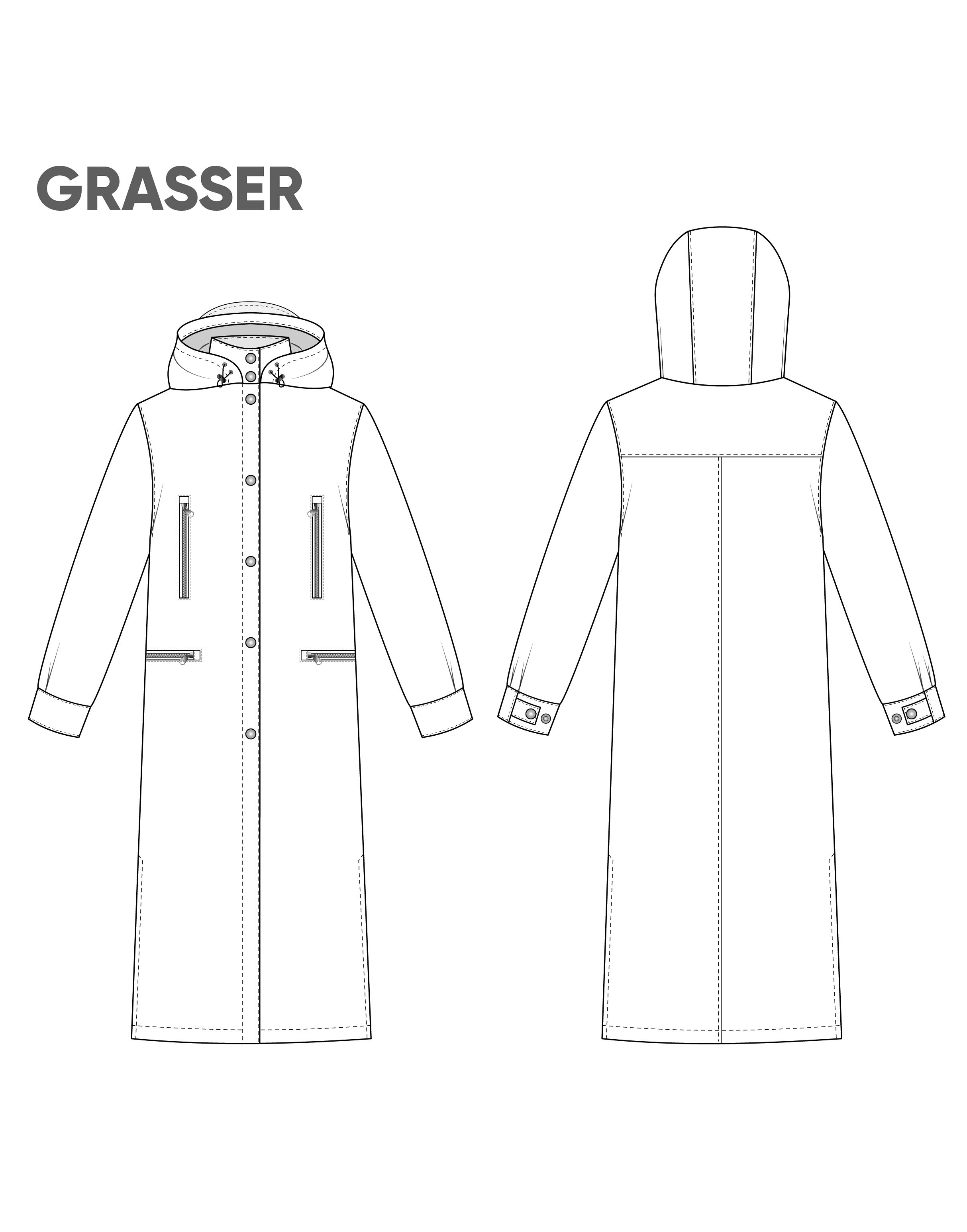 Men’s raincoat, pattern №823 buy online