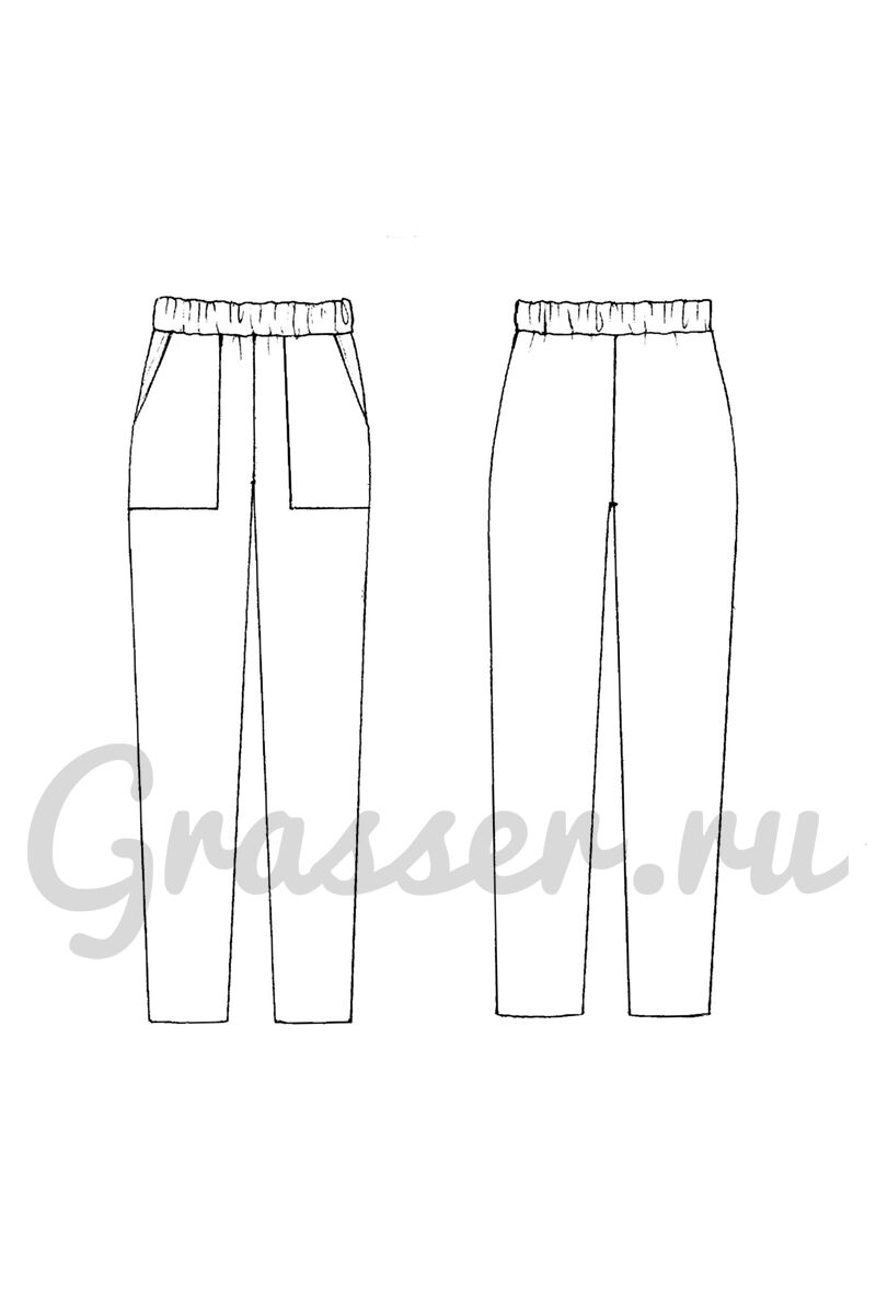Trousers, pattern №723 buy on-line