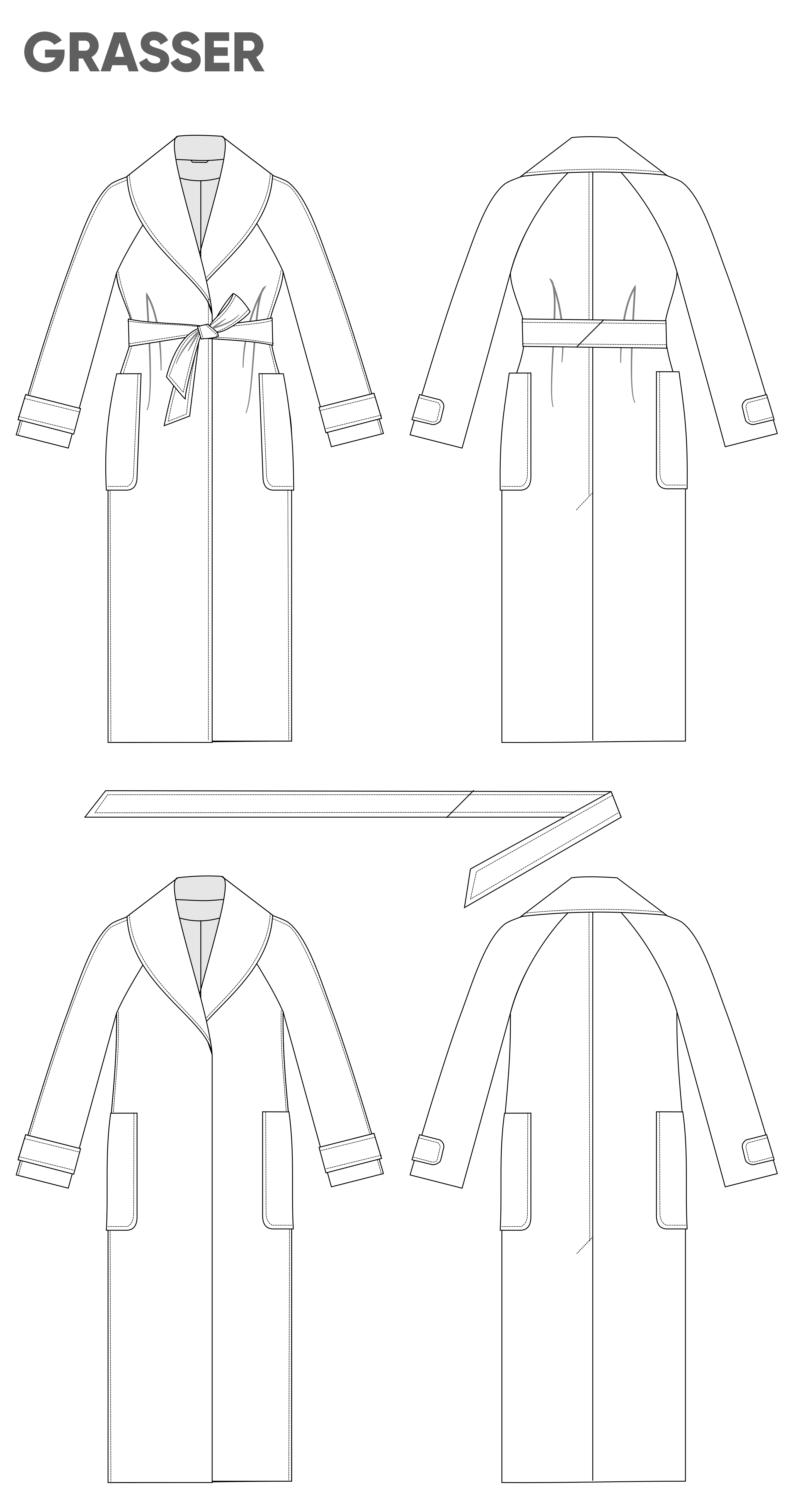 Coat, pattern №866 buy on-line