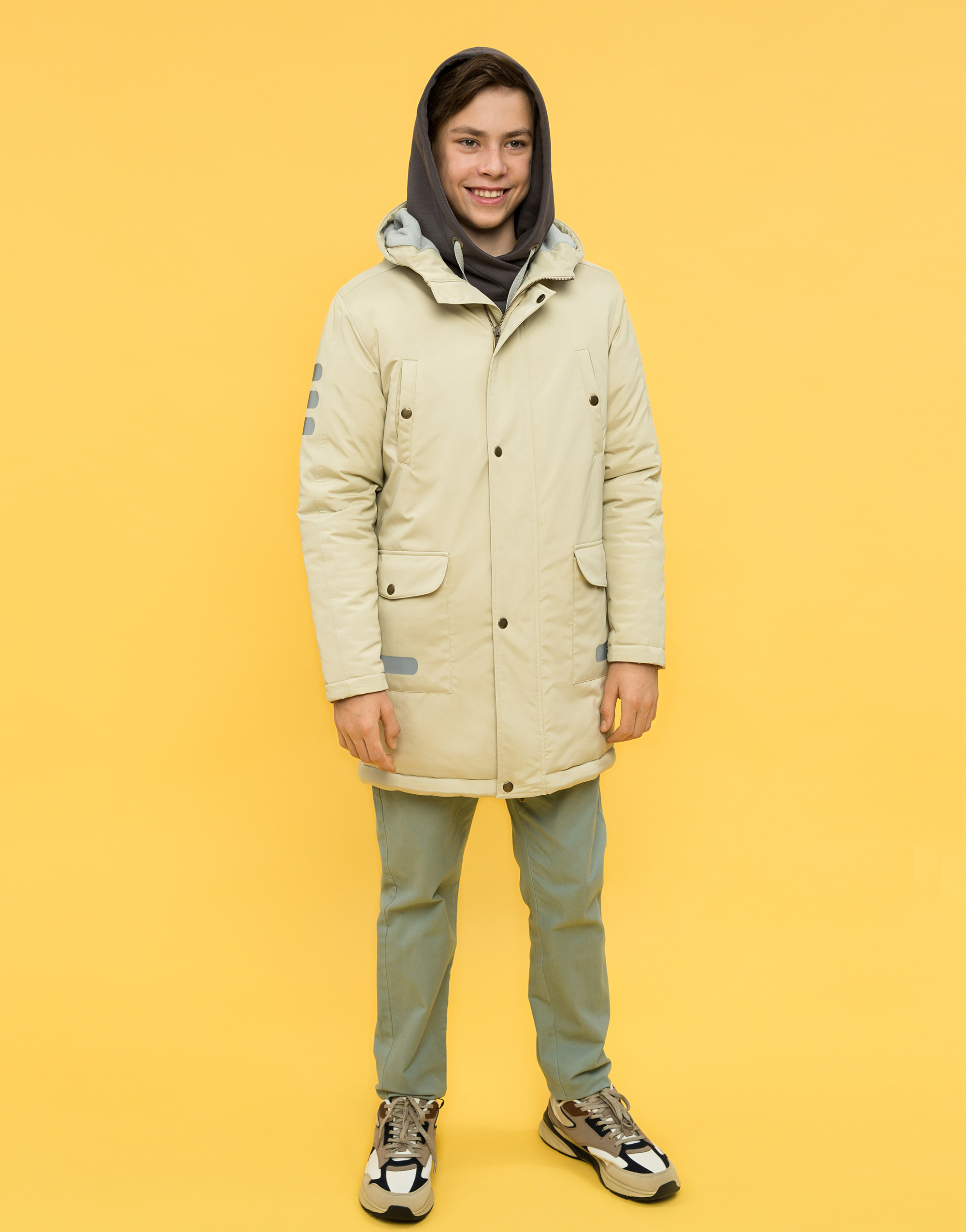 Insulated jacket for adolescent boys, pattern №794