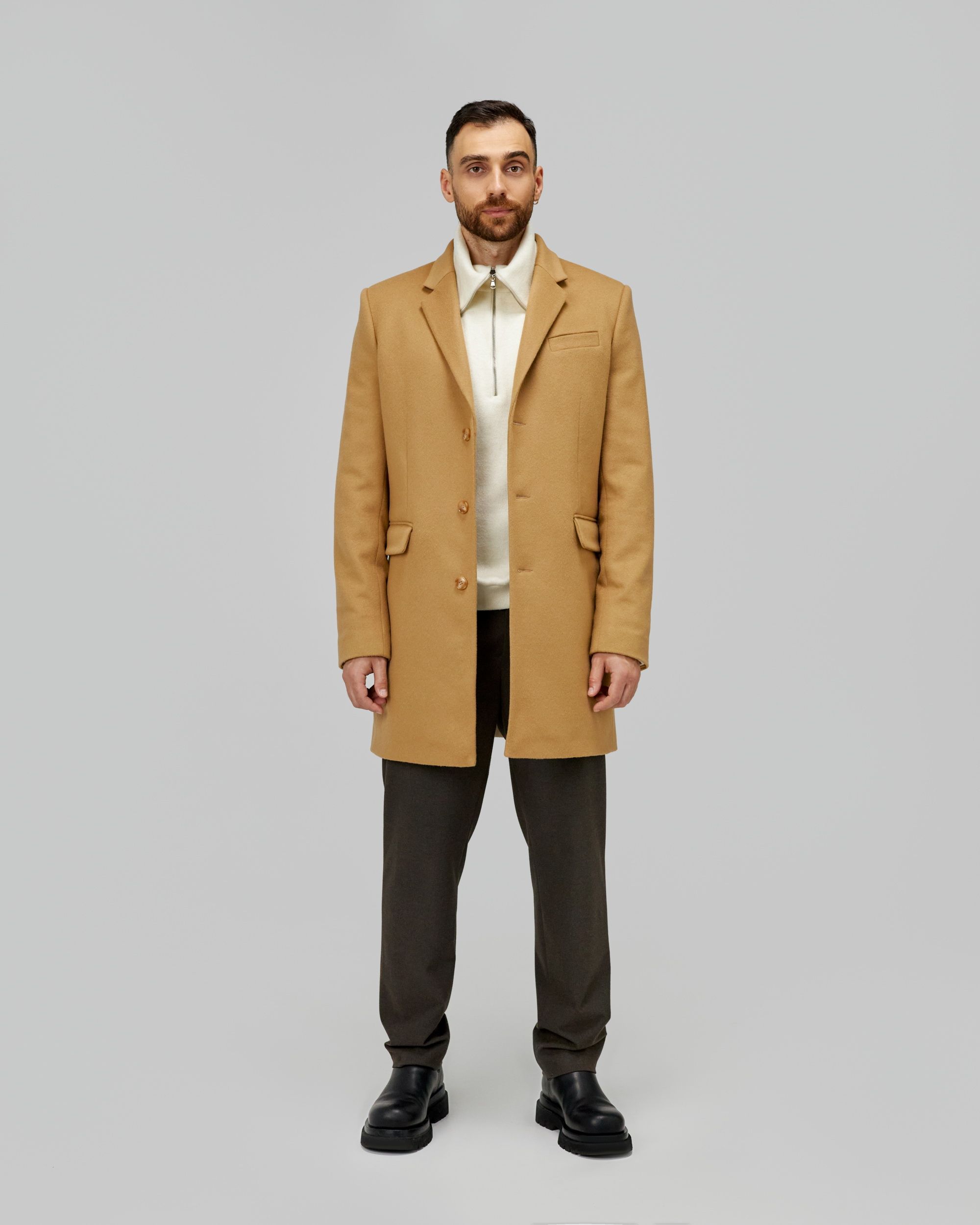 Men's coat, pattern №639 buy on-line