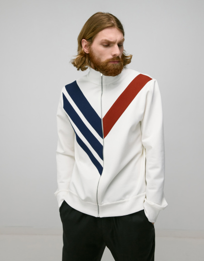 Men’s knitted jacket, pattern №916