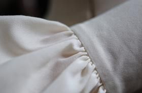 How to sew a continuous sleeve binding and finish hem edge of a sleeve with a cuff