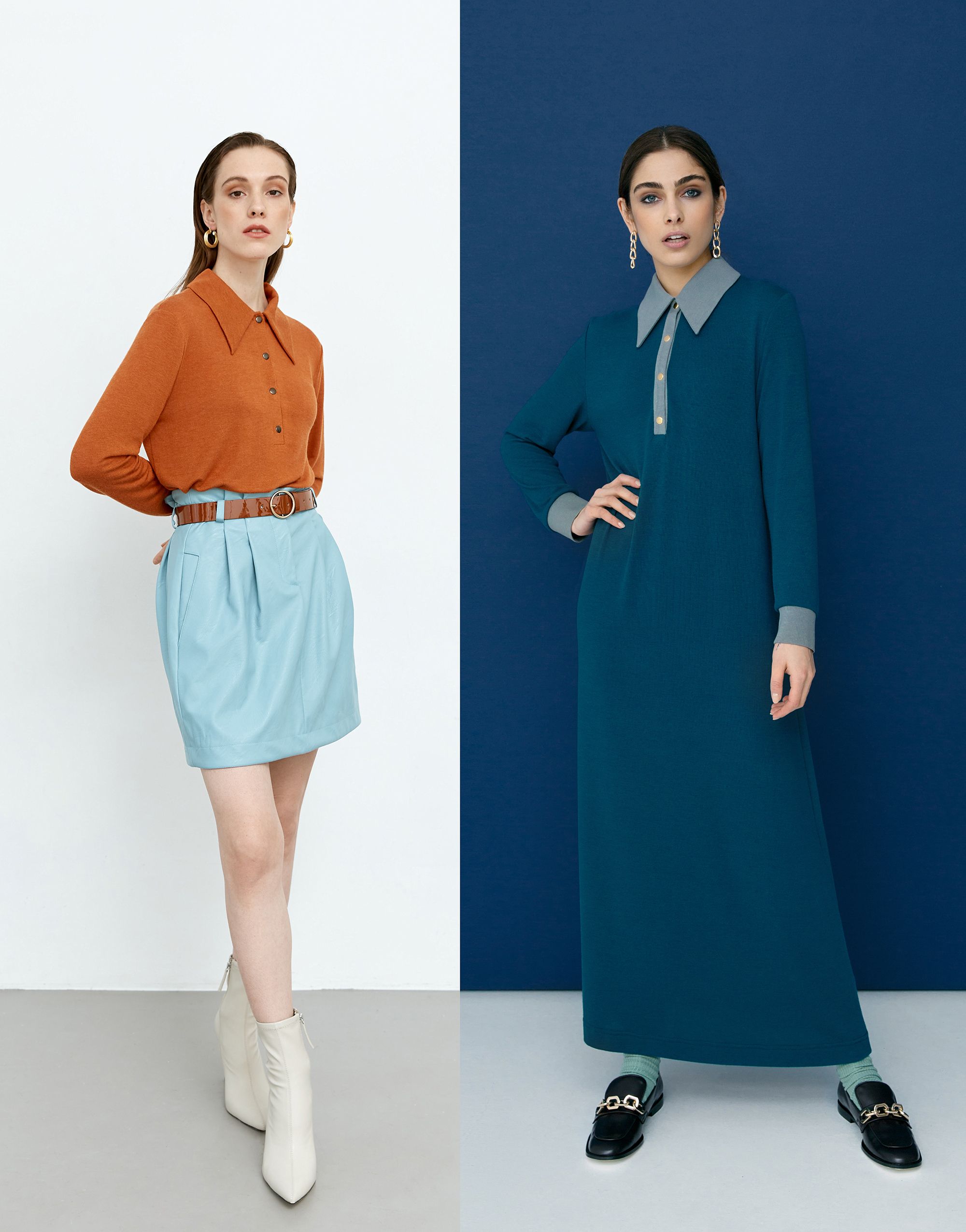 Dress and jumper, pattern №814