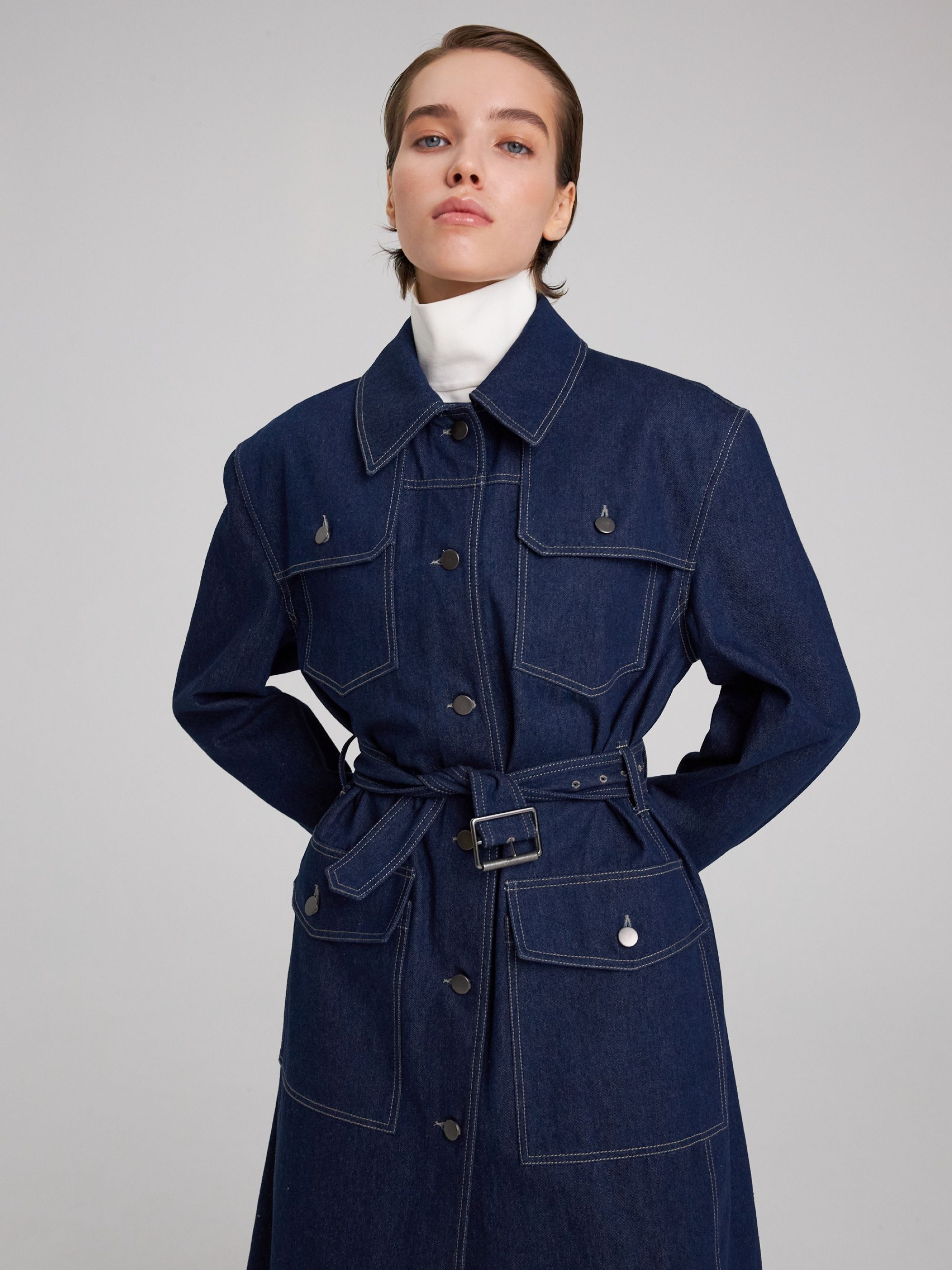 Trench coat, pattern №1011 buy on-line