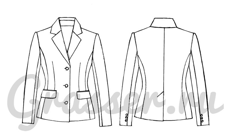 Jacket, pattern №699 buy on-line