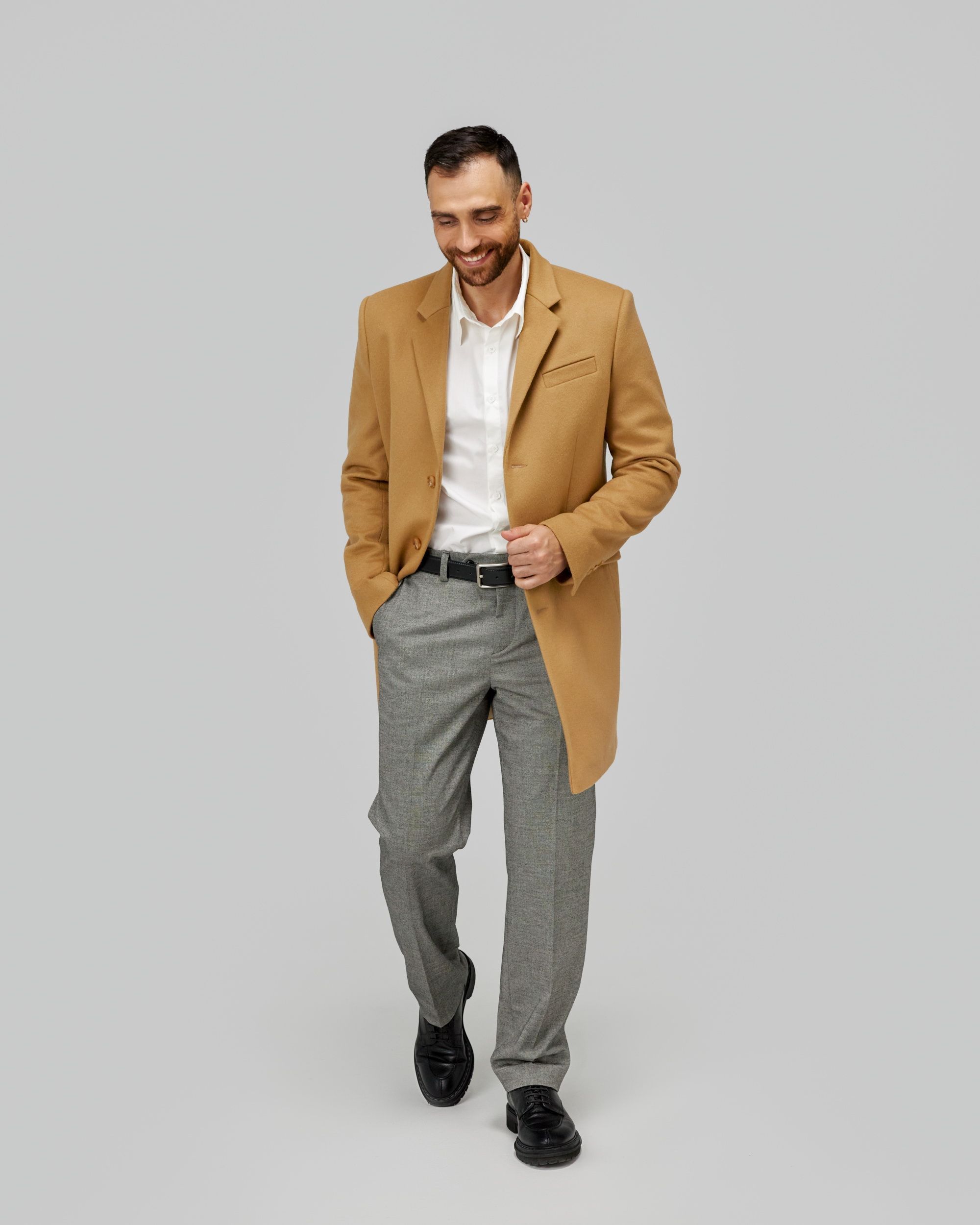 Men's coat, pattern №639 buy on-line