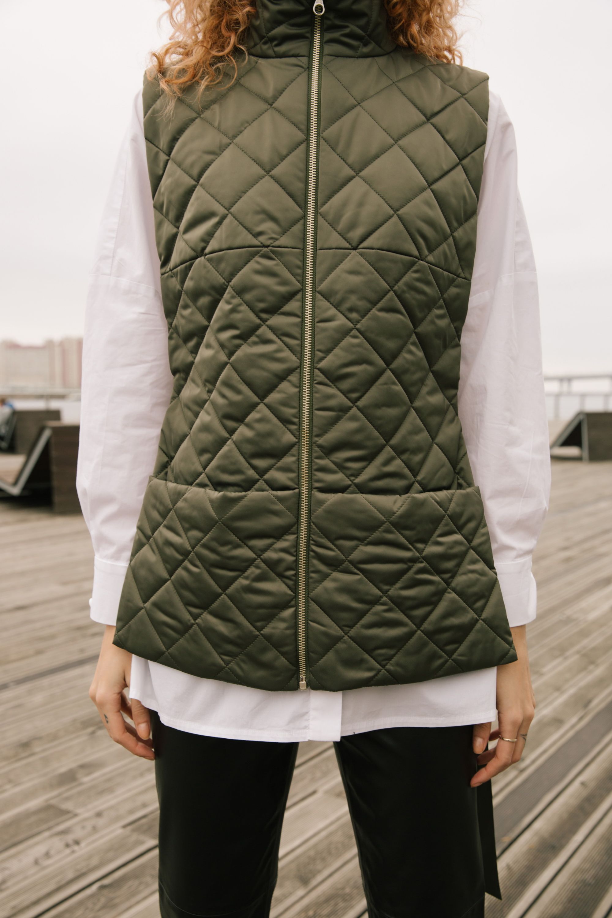 Quilted vest, pattern №787 buy on-line