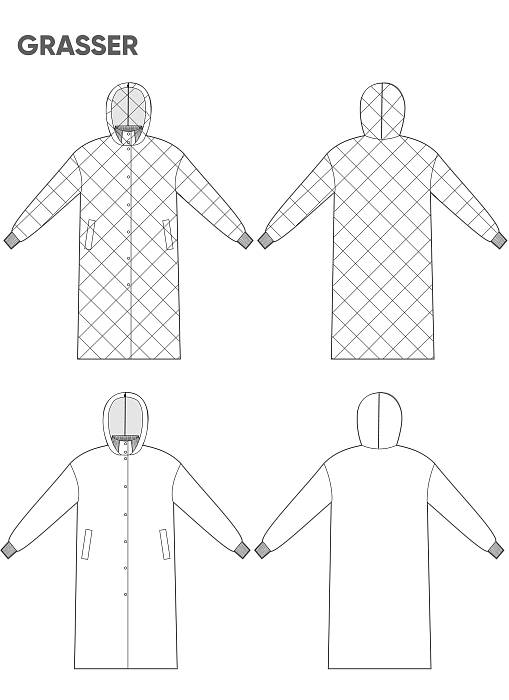 Coat, pattern №868