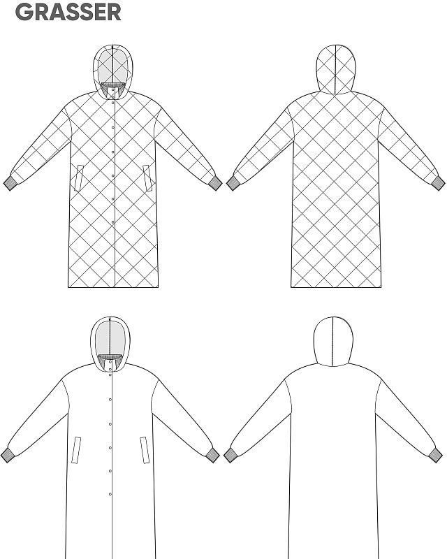 Coat, pattern №868