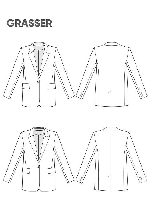 Jacket, pattern №870