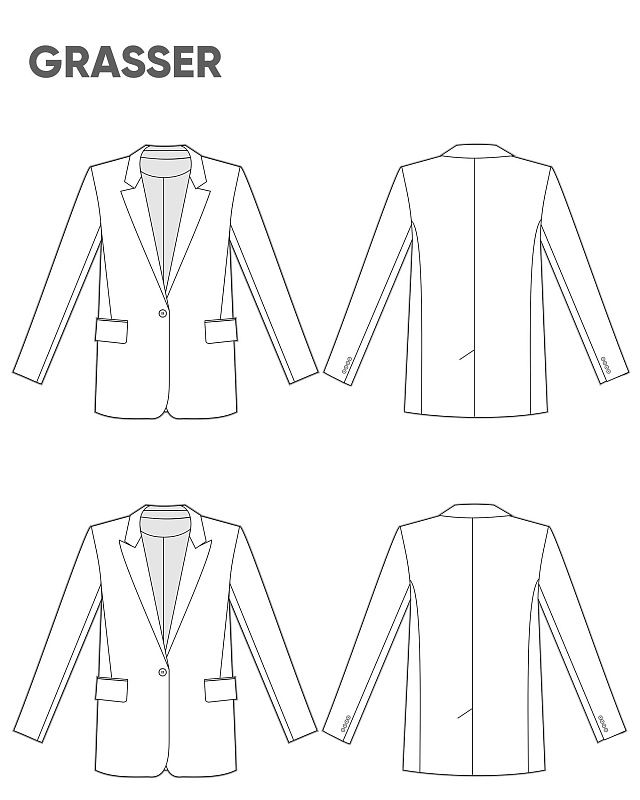 Jacket, pattern №870