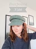 Visored cap, Pattern №566