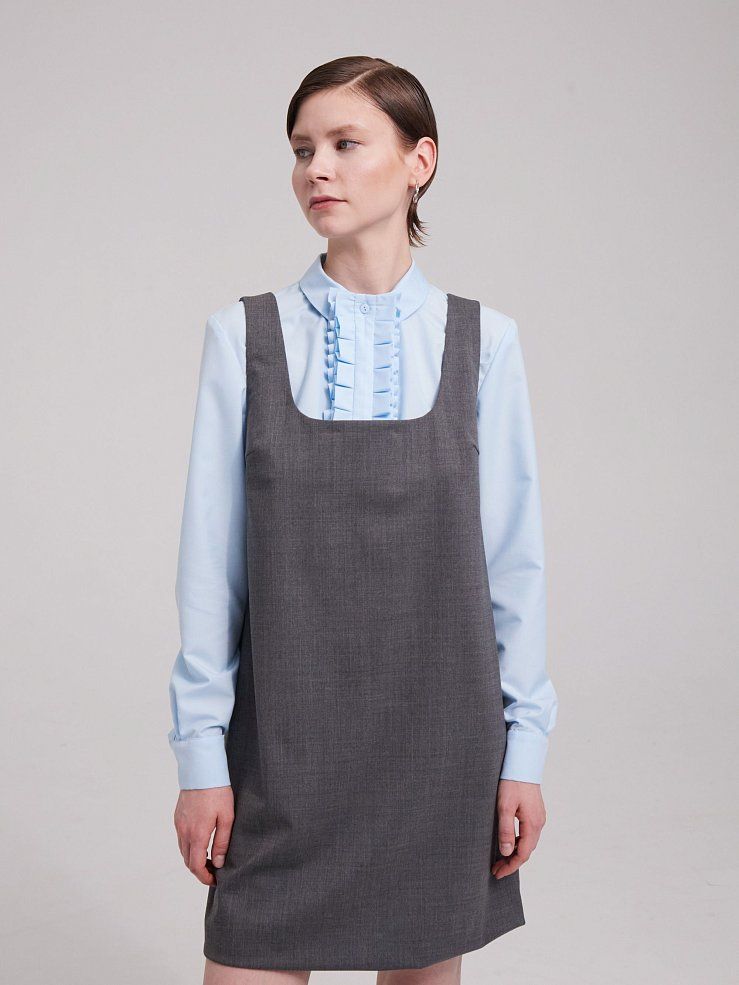 Removable ruffle, pattern №1058