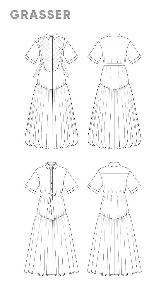 Dress in 2 designs, pattern №769