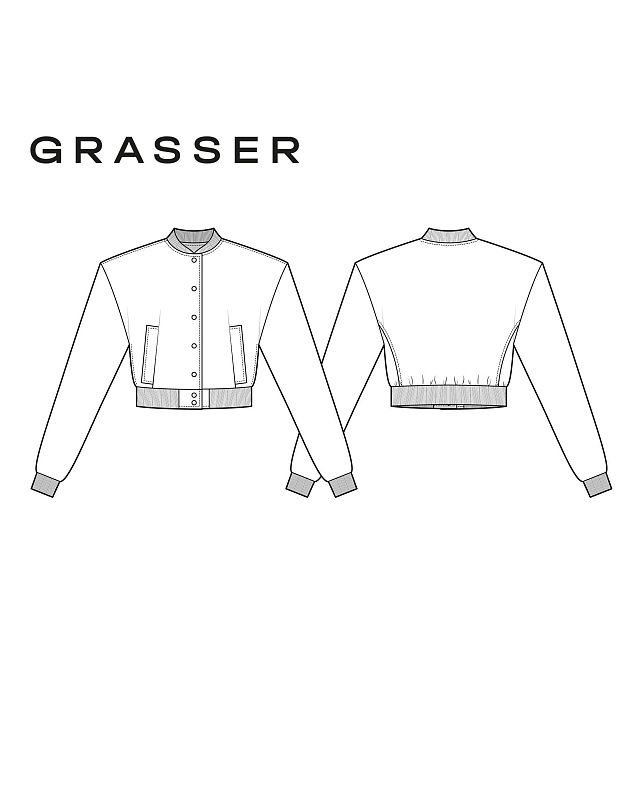 Bomber jacket, pattern №1023