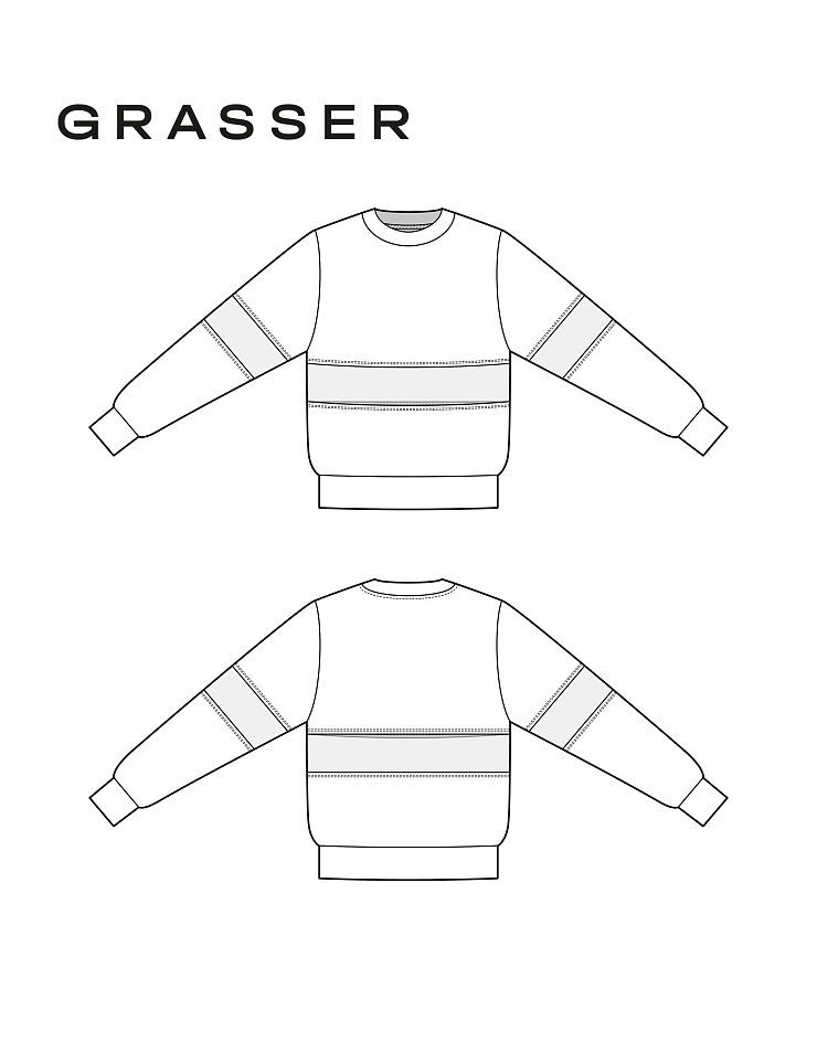 Sweatshirt, pattern №1081