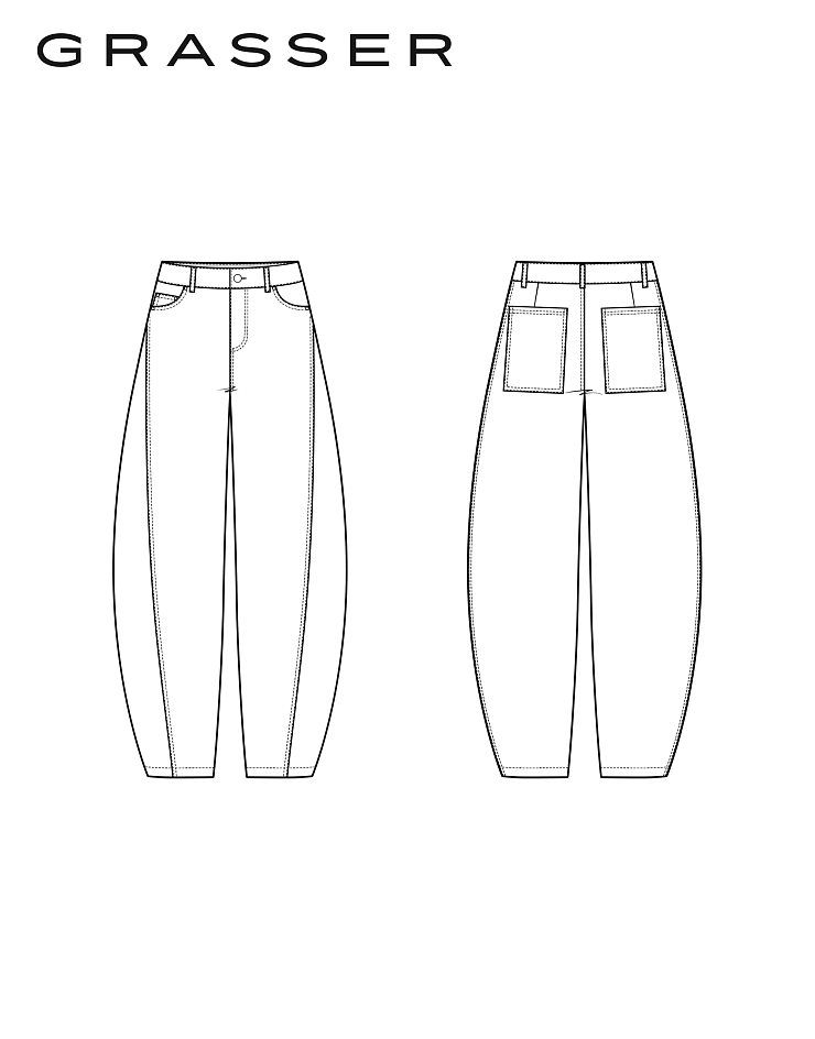 Trousers, pattern №1234