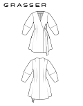 Dress in two length, pattern №1272