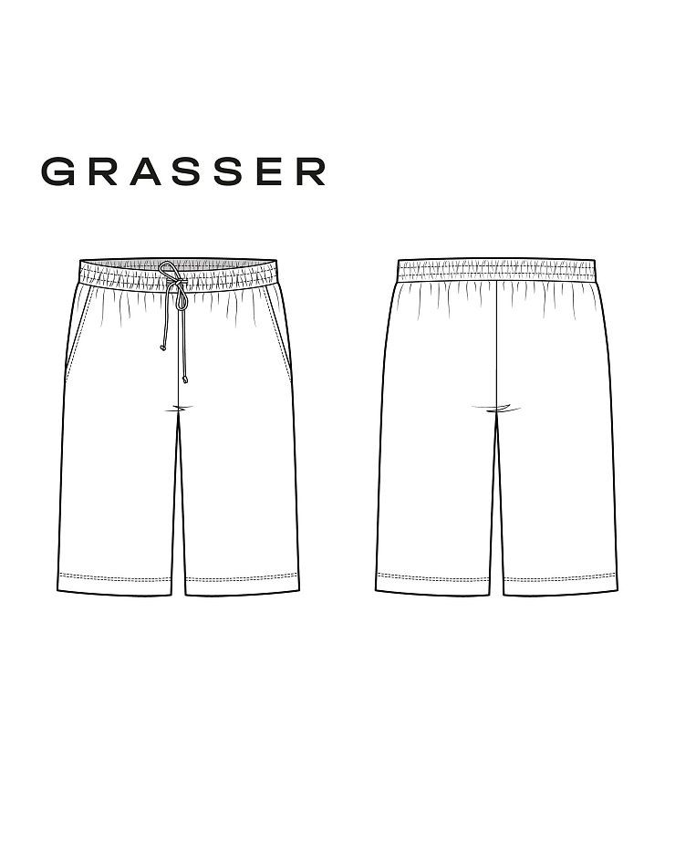 Men's shorts, pattern №1034