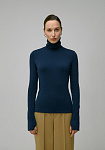 Turtleneck sweater in two options: with collar band and hood, pattern №913, photo 2