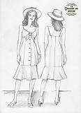 Dress in 2 designs, pattern №692