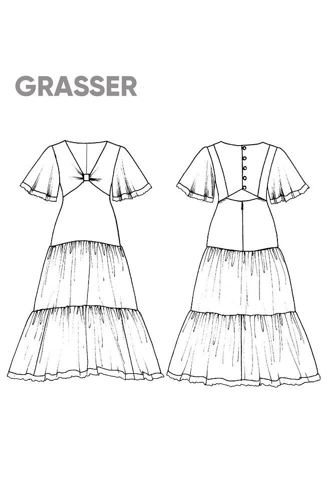 Dress, pattern №767