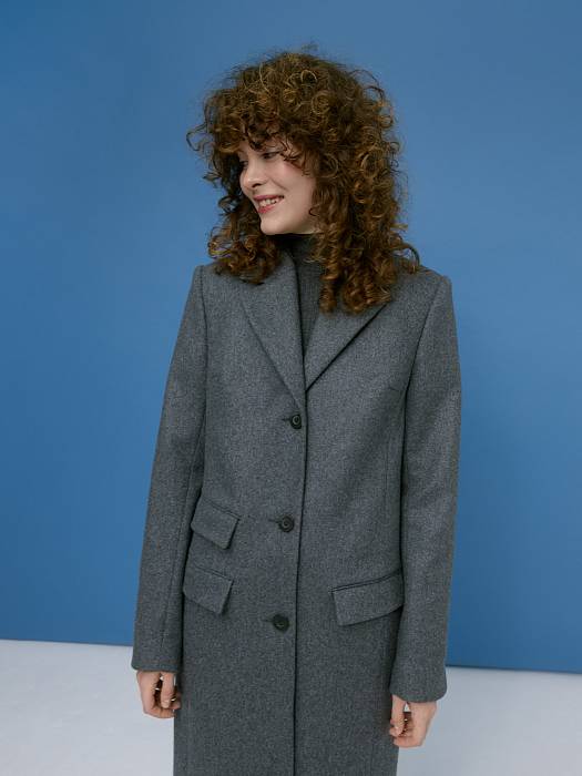 Coat in two length options, pattern №898