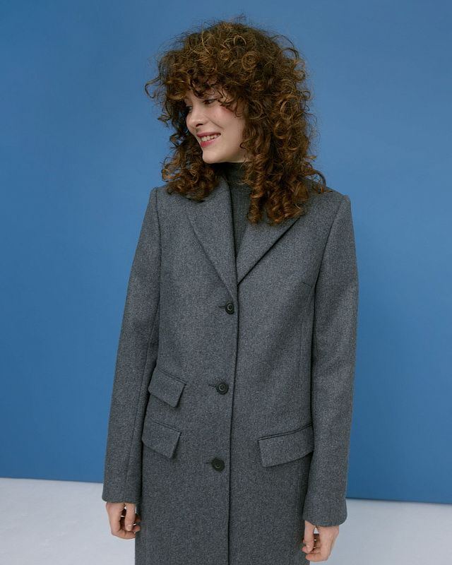 Coat in two length options, pattern №898