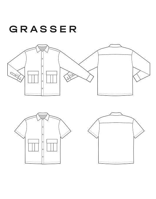 Men's shirt, pattern №1033