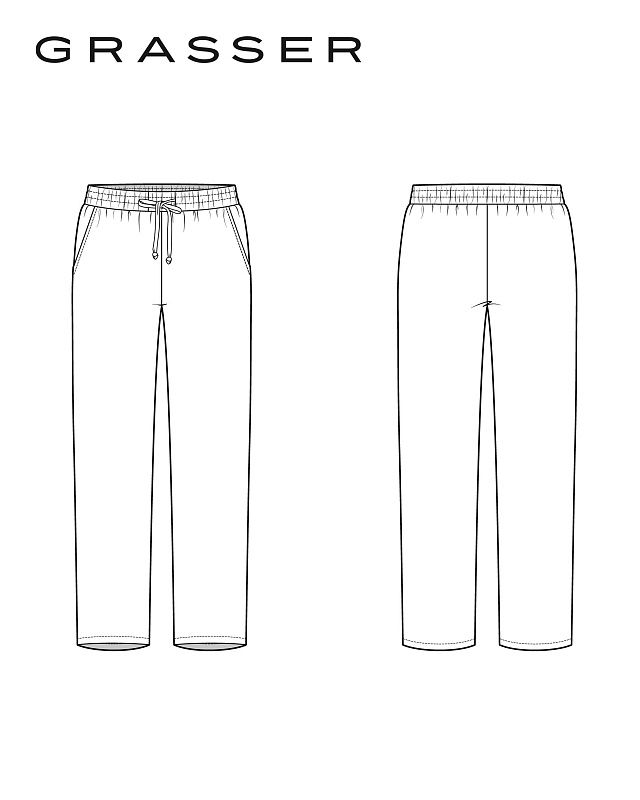 Men's trousers, pattern №1289 Men's trousers, pattern №1289