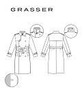Men's trench coat, pattern №629