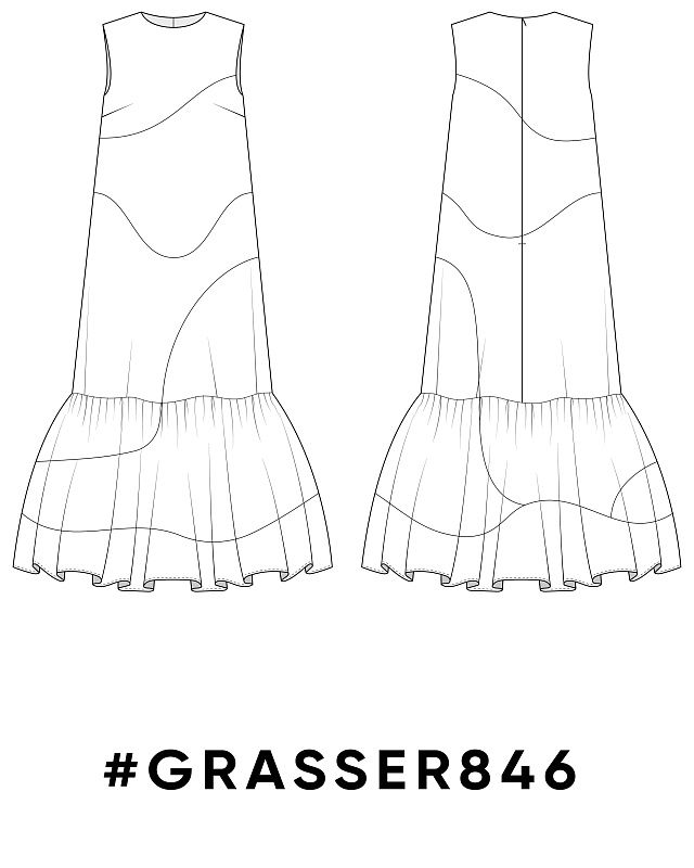 Dress, pattern №846