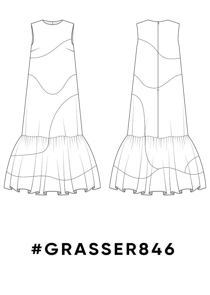 Dress, pattern №846