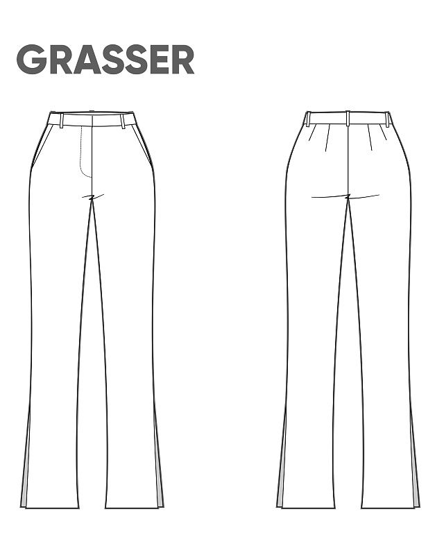 Trousers, pattern №885