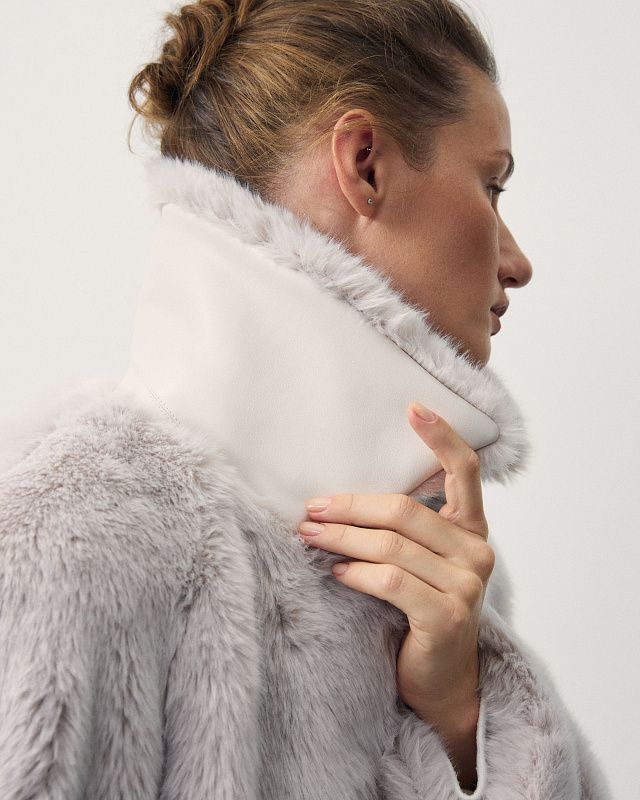 Fur jacket in two options, pattern №1382