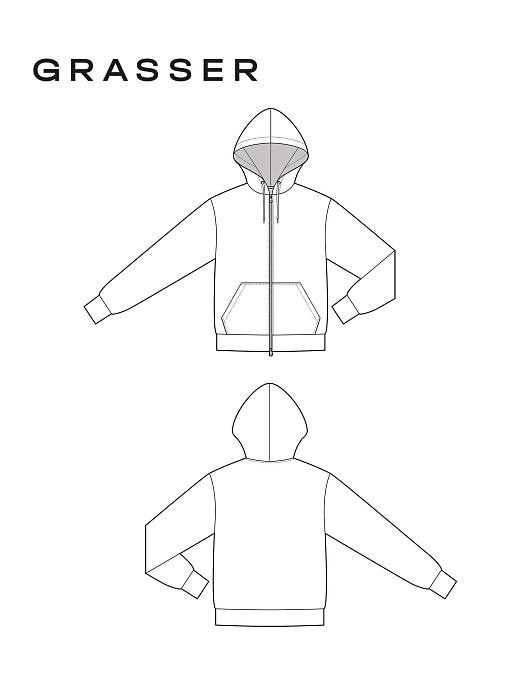 Hoodie, pattern №1093