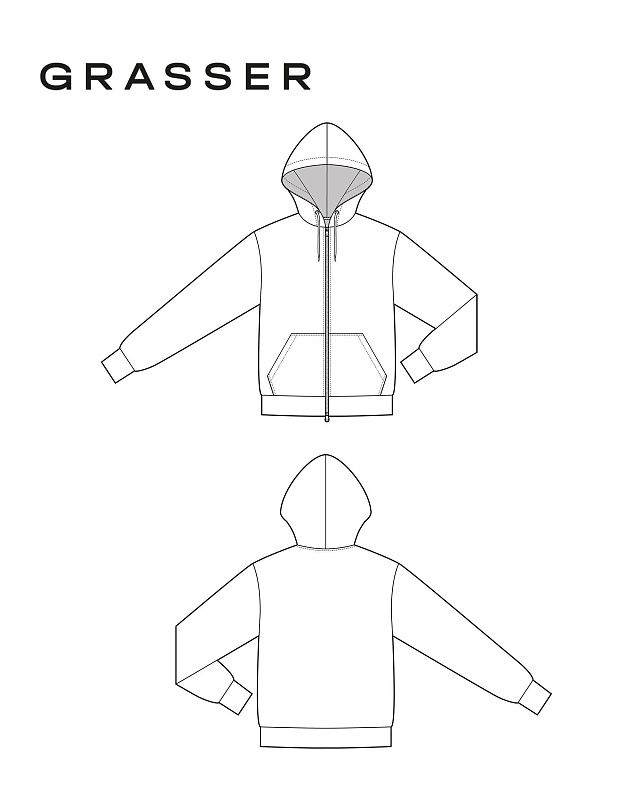 Hoodie, pattern №1093