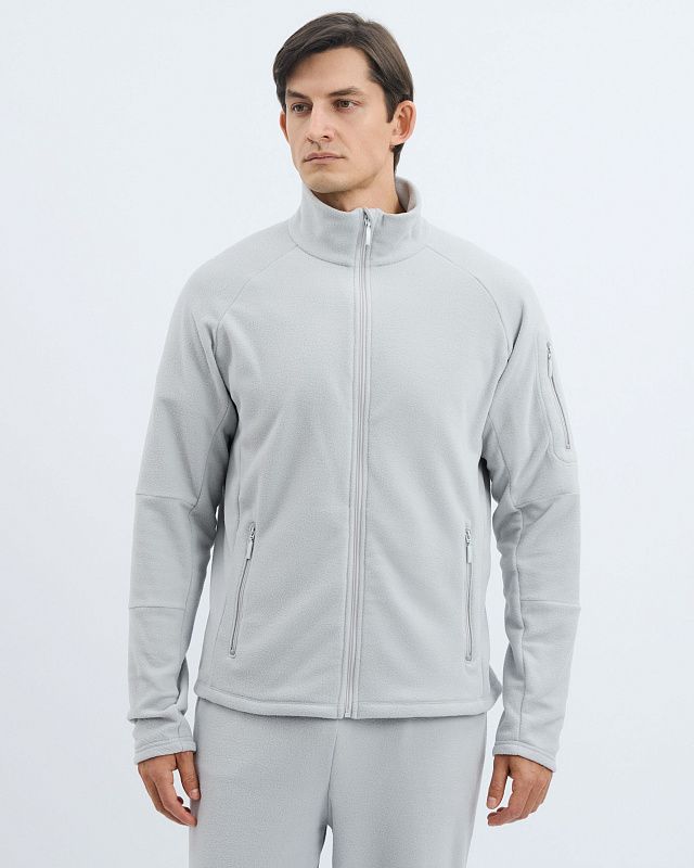 Men's knitted jacket, pattern №1286