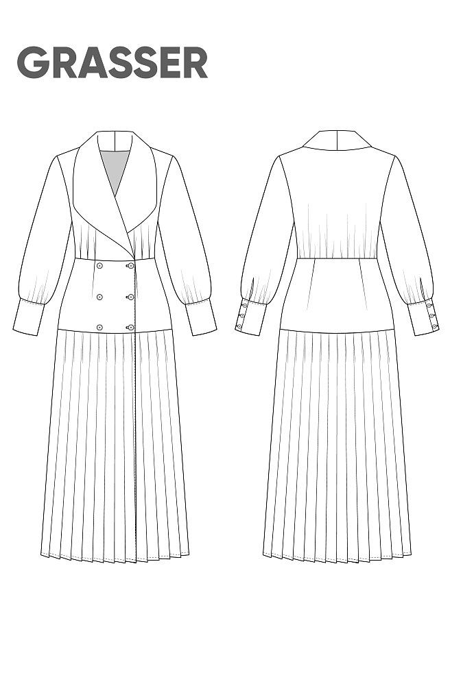 Dress, pattern №831