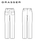 Trousers, pattern №998