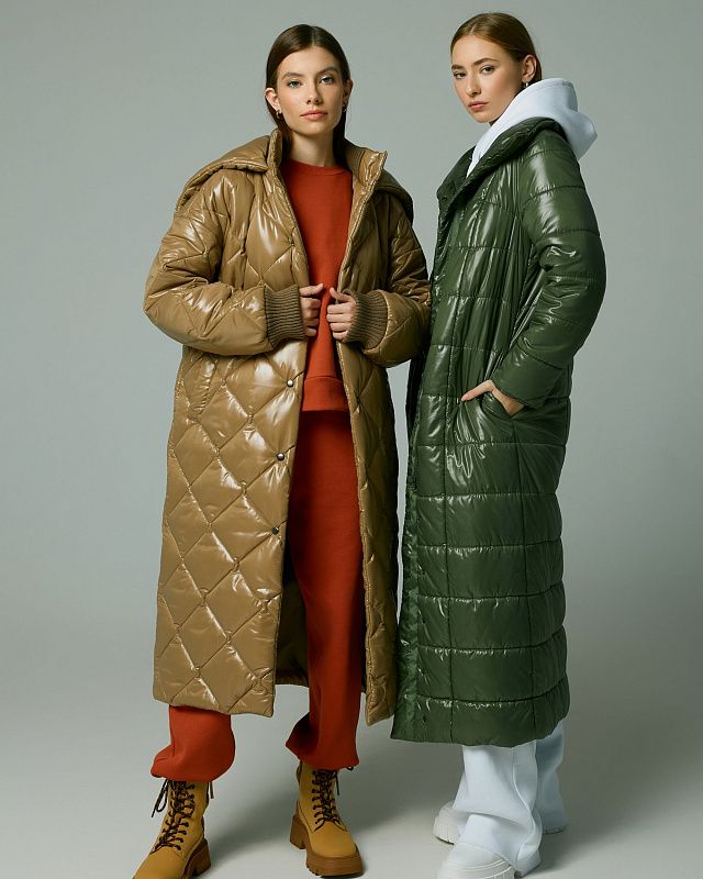 Coat and jacket with insulation, pattern №713