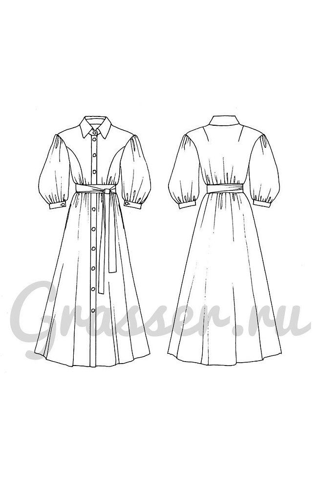 Dress, pattern №685