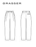 Trousers, pattern №1142