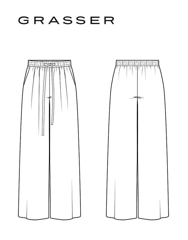 Trousers, pattern №1356