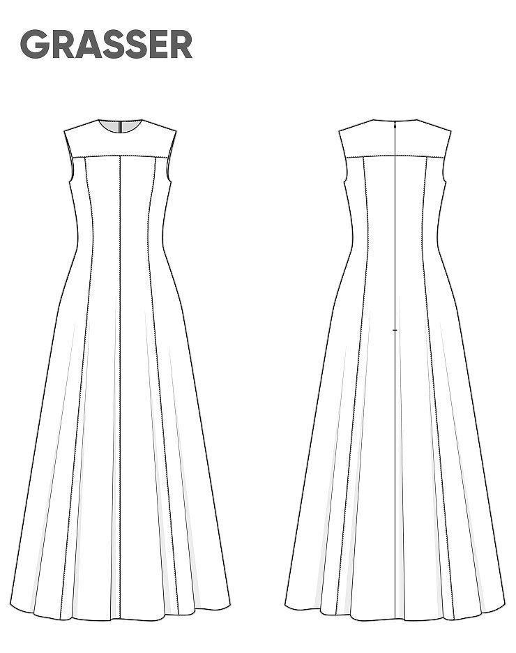 Dress, pattern №917
