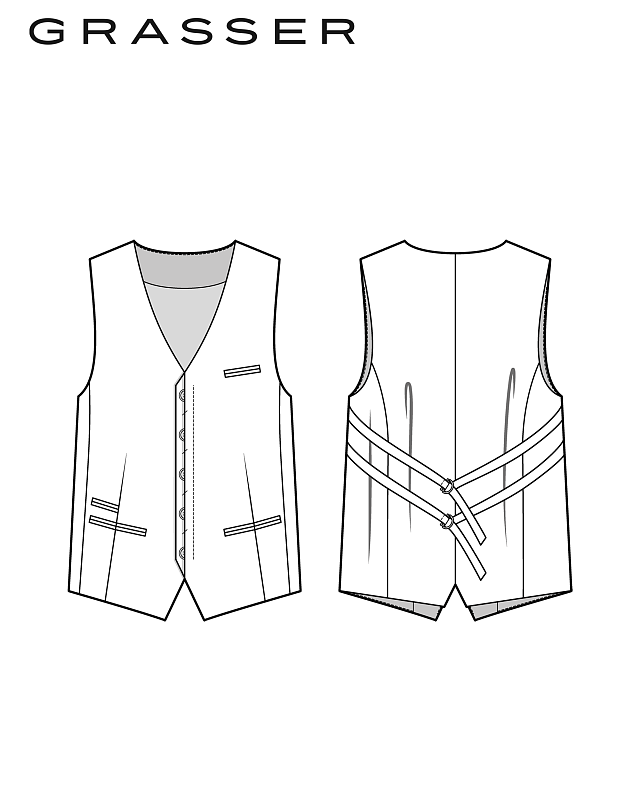 Vest, pattern №1275