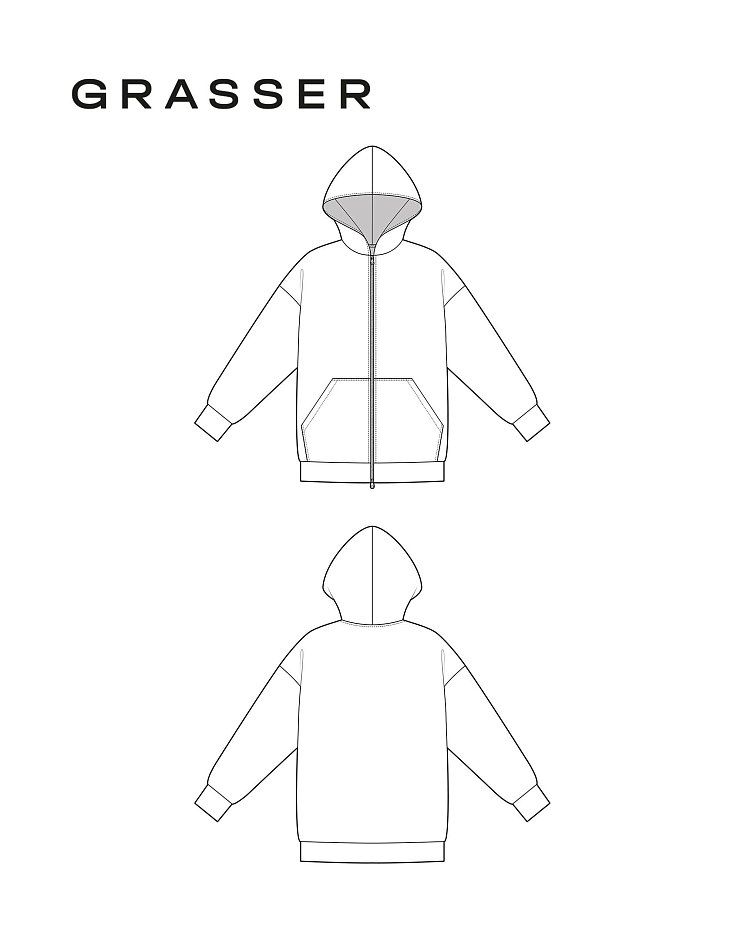 Hoodie, pattern №1092