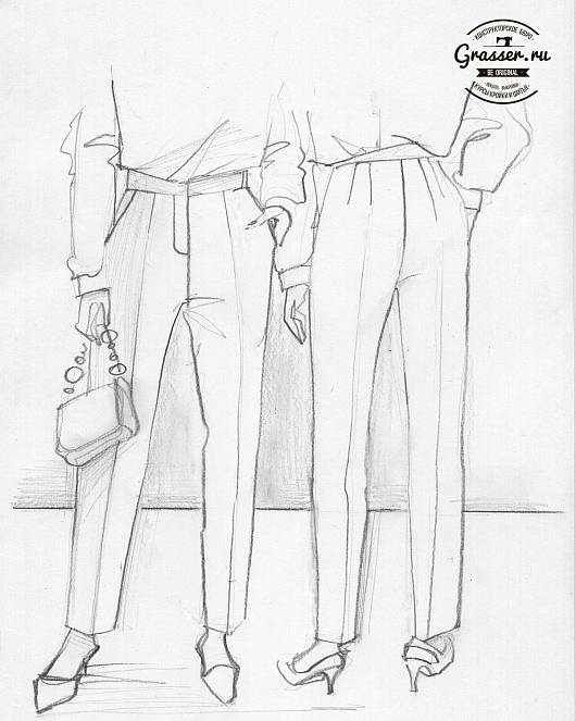 Trousers, pattern №688