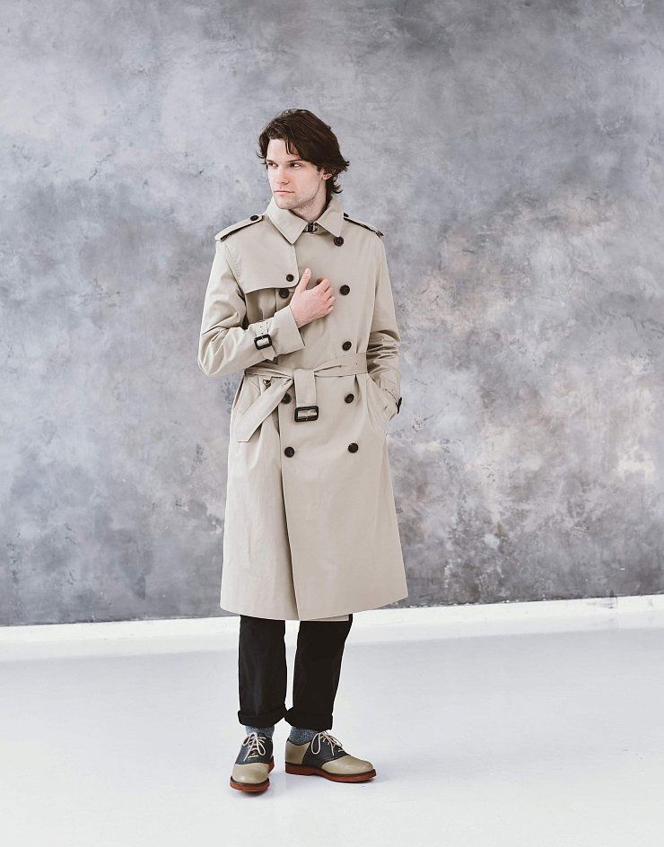 Men's trench coat, pattern №629